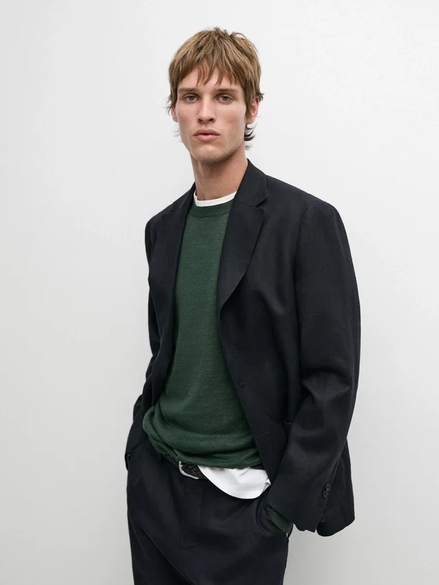 Anzug-Blazer aus Leinen Anzug-Blazer aus Leinen