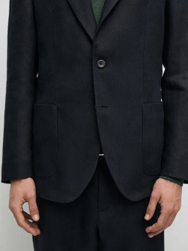 Anzug-Blazer aus Leinen Anzug-Blazer aus Leinen