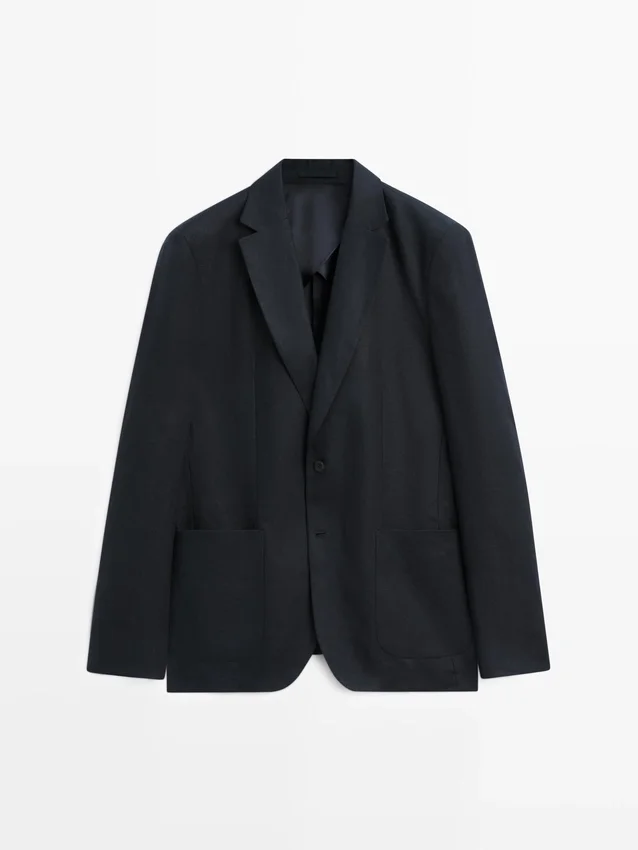 Anzug-Blazer aus Leinen Anzug-Blazer aus Leinen