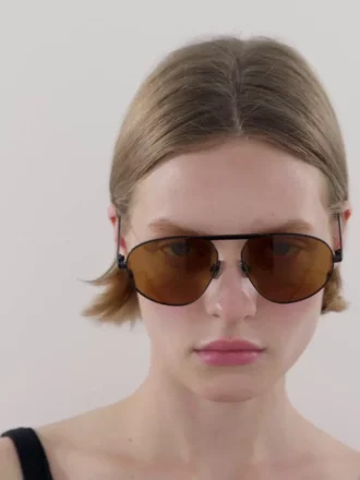 Aviator-Sonnenbrille aus Metall