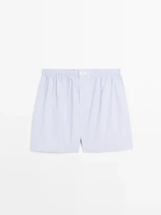 Boxershorts mit Mikrokaromuster