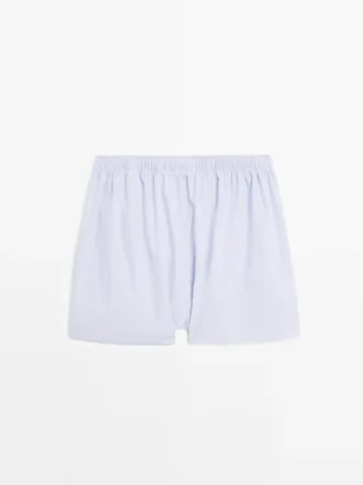 Boxershorts mit Mikrokaromuster