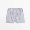 Boxershorts mit Streifenmuster