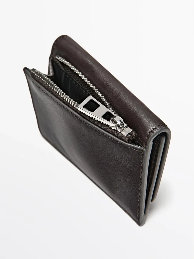 Brieftasche aus Nappaleder Brieftasche aus Nappaleder