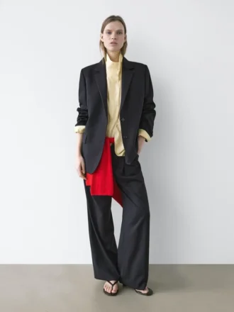 Extrafeiner Zweiknopf-Blazer