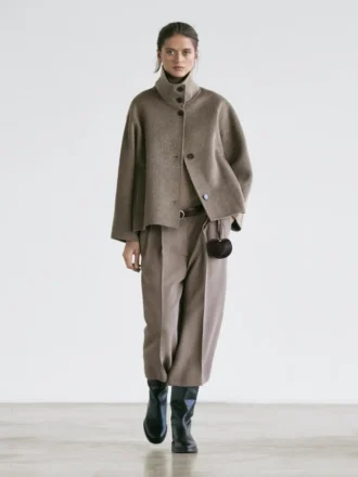 Fließende, lange Bermudashorts mit weitem Bein