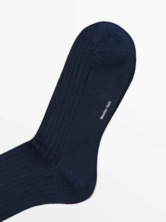 Gerippte Smart-Socken