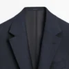 Gestreifter Anzug-Blazer aus Cool Wool