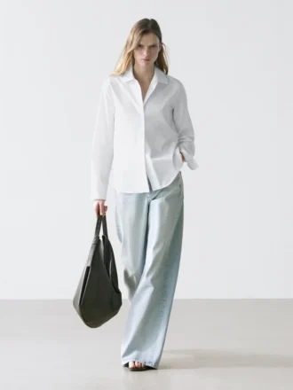 Hemd aus 100 % Baumwollpopeline