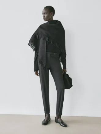 Hose mit elastischem Saum