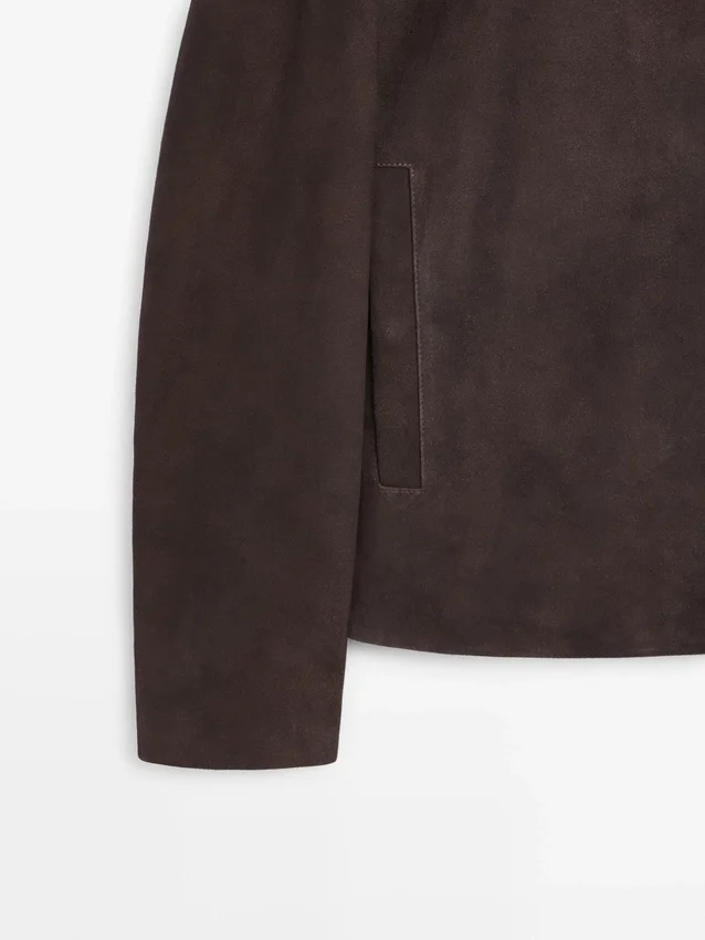 Jacke aus Wildleder Jacke aus Wildleder