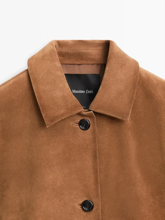 Jacke aus Wildleder Jacke aus Wildleder