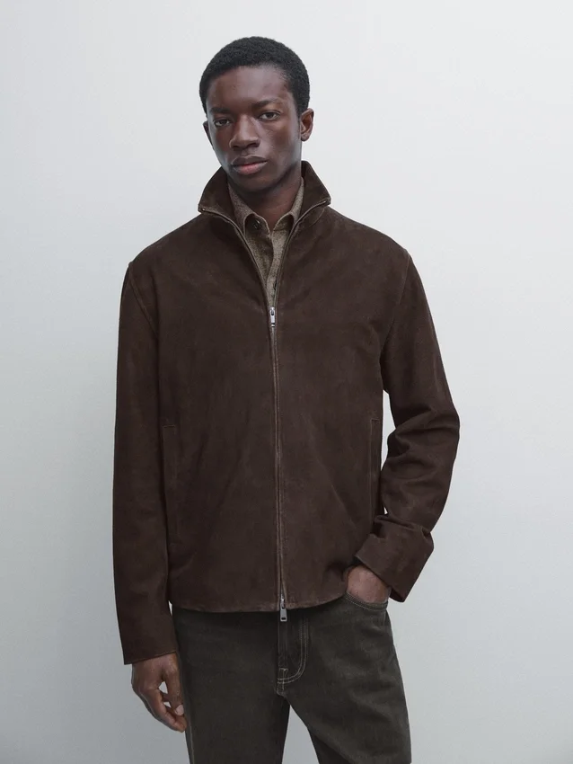 Jacke aus Wildleder Jacke aus Wildleder