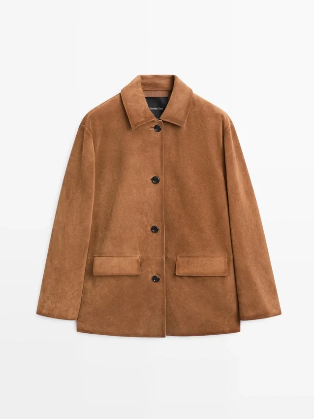 Jacke aus Wildleder Jacke aus Wildleder