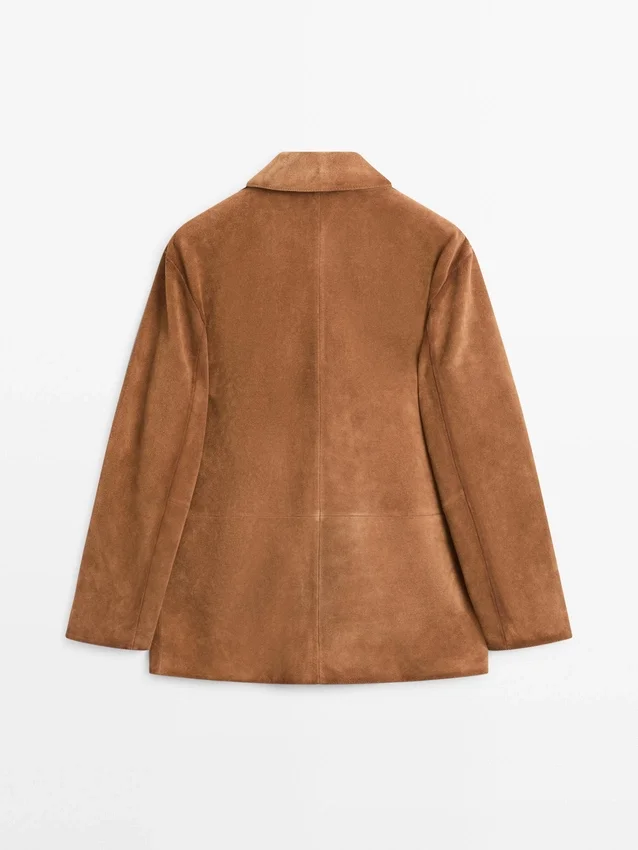 Jacke aus Wildleder Jacke aus Wildleder