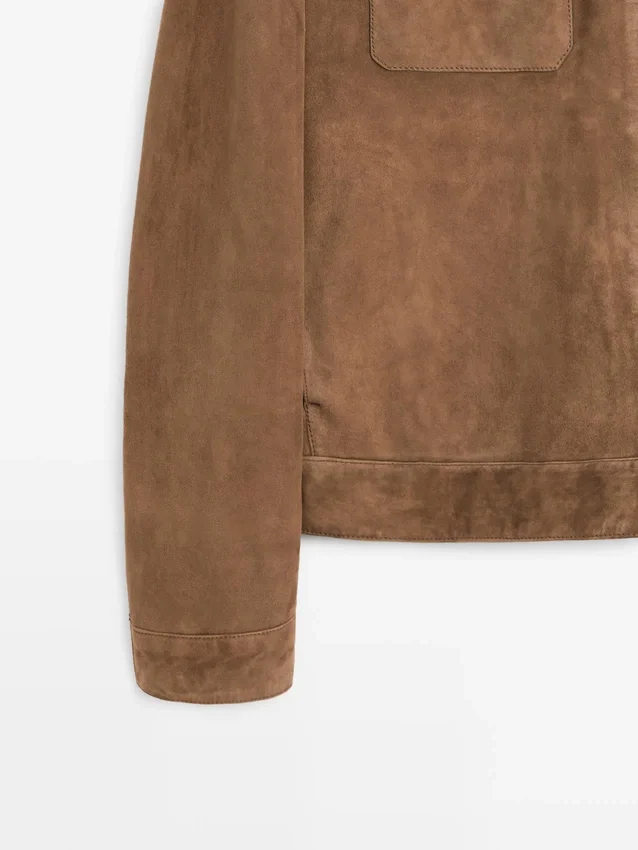 Jacke aus Wildleder Jacke aus Wildleder