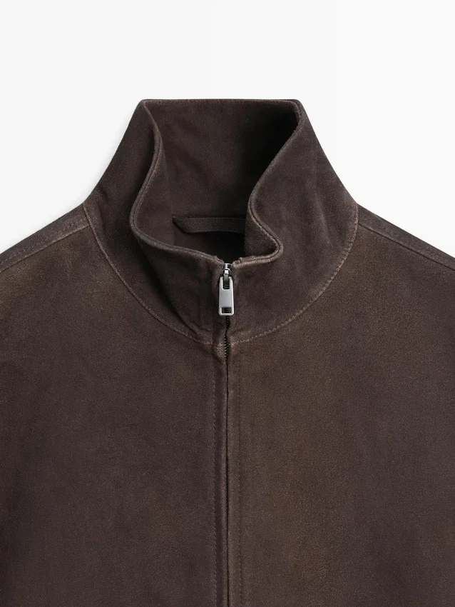 Jacke aus Wildleder Jacke aus Wildleder