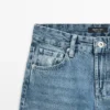 Jeans mit geradem Bein und niedriger Leibhöhe