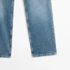 Jeans mit geradem Bein und niedriger Leibhöhe