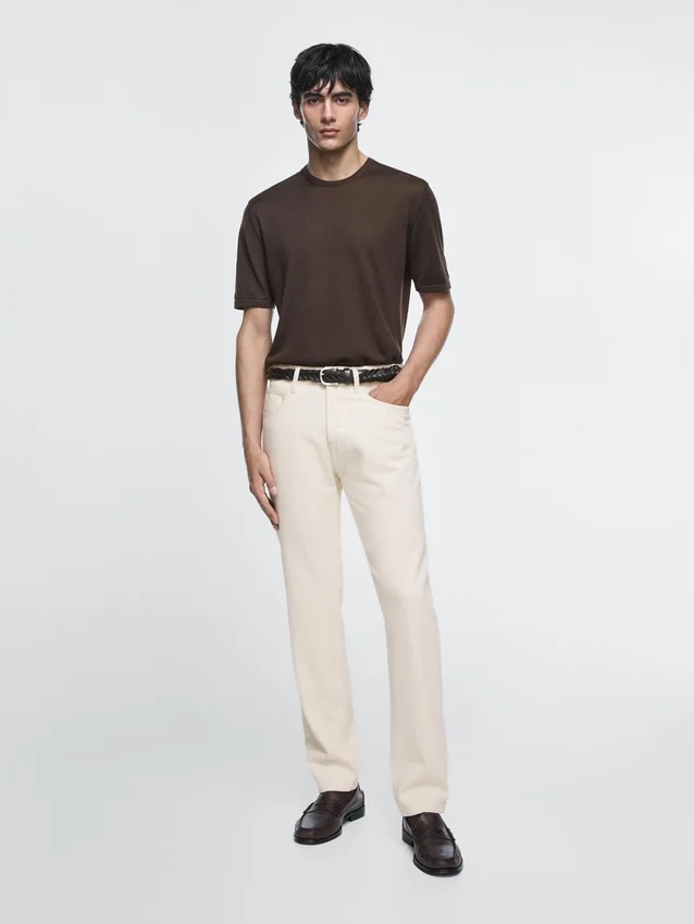 Jeans mit konischer Passform Jeans mit konischer Passform