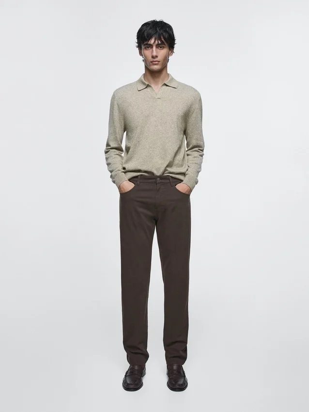 Jeans mit konischer Passform Jeans mit konischer Passform