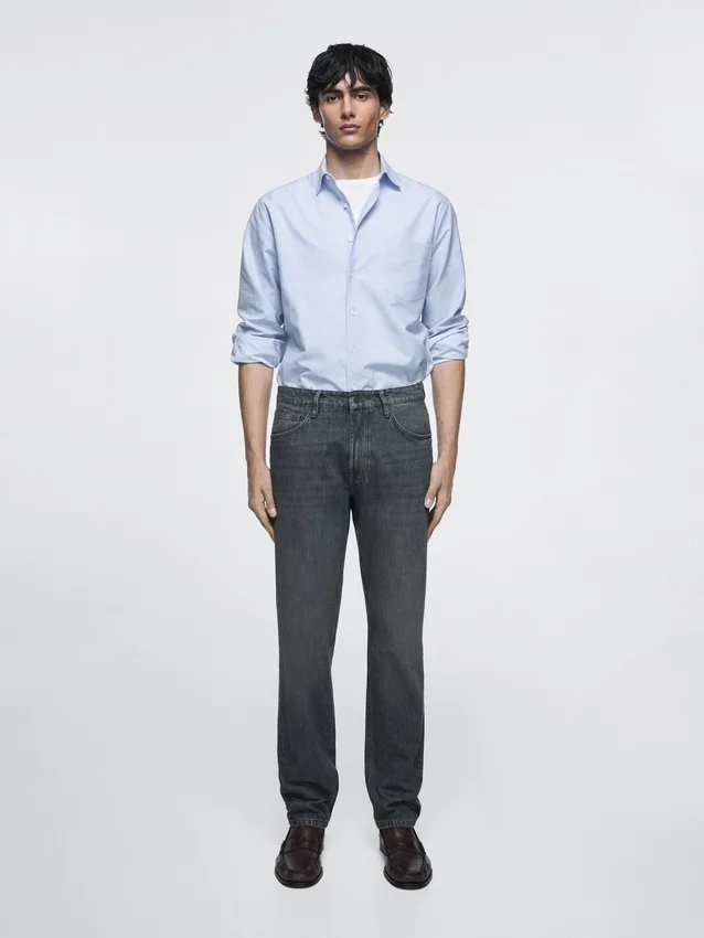 Jeans mit konischer Passform Jeans mit konischer Passform