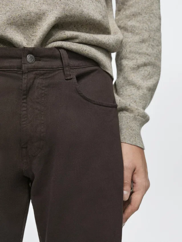 Jeans mit konischer Passform Jeans mit konischer Passform