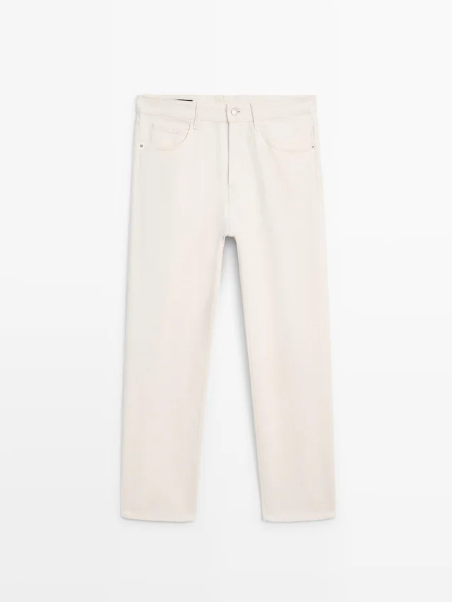 Jeans mit konischer Passform Jeans mit konischer Passform