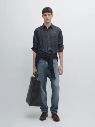 Kariertes Hemd in Relaxed Fit