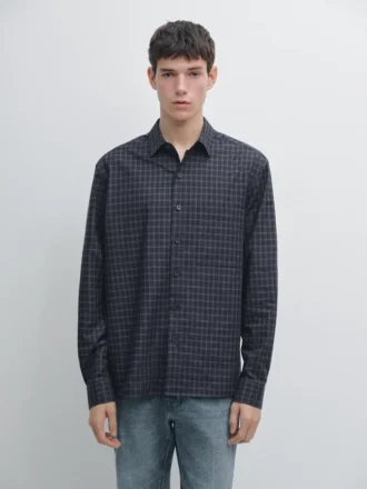 Kariertes Hemd in Relaxed Fit