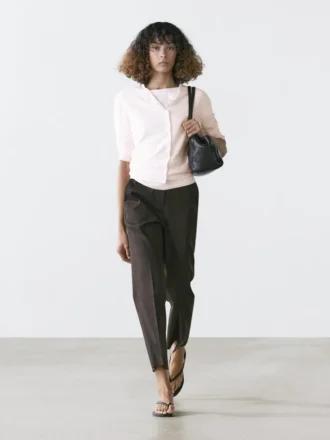 Kurzärmelige Strick-Cardigan