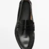 Leder-Loafer mit Penny-Riemen