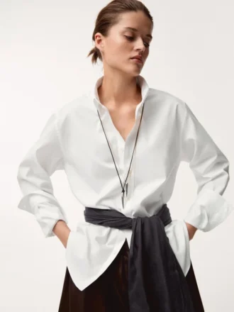 Lederkordel-Halskette mit Pendel-Anhänger