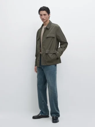 Leichte Jacke mit Taschen