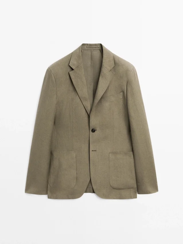 Leinen-Blazer Leinen-Blazer