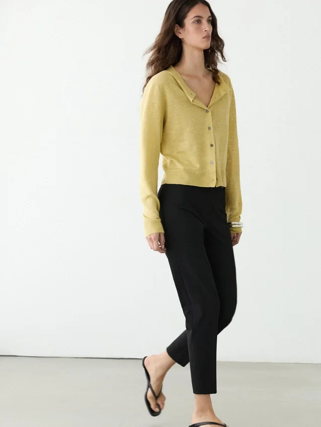 Leinen-Cardigan Leinen-Cardigan