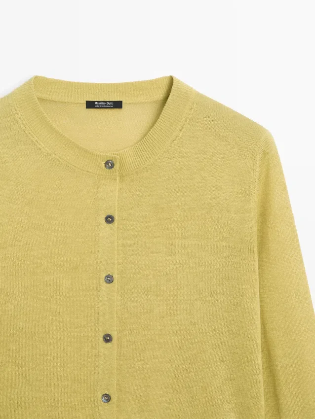 Leinen-Cardigan Leinen-Cardigan