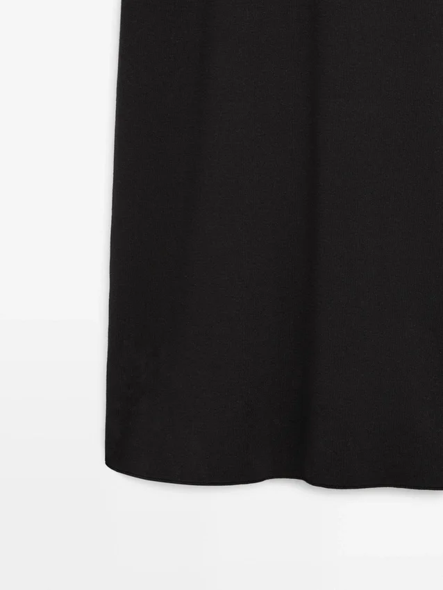 Midi-Kleid mit Ärmel-Detail Midi-Kleid mit Ärmel-Detail