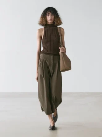 Midirock mit Kellerfalten