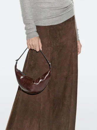 Mini-Tasche aus Nappaleder