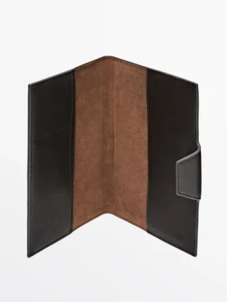 Notizbuchhülle aus Nappaleder