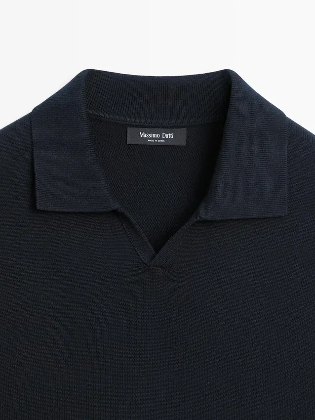 Poloshirt aus Baumwollmischgewebe Poloshirt aus Baumwollmischgewebe