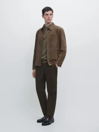 Slim-Fit-Baumwollhose