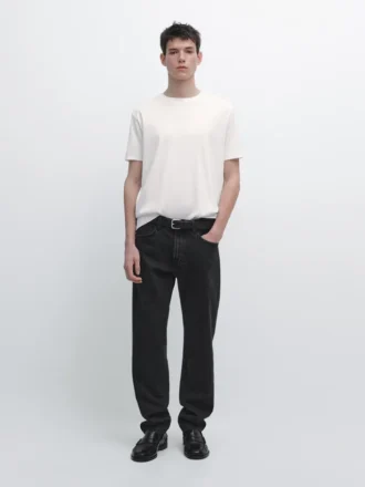 T-Shirts aus 100 % merzerisierter Baumwolle