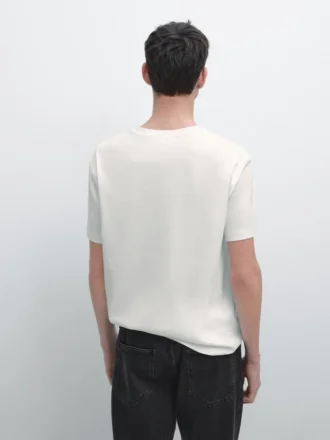 T-Shirts aus 100 % merzerisierter Baumwolle