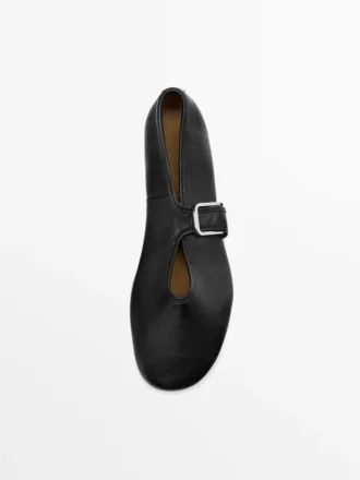 Weiche Lederballerinas