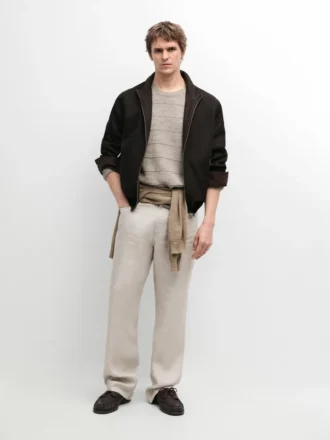 Wendbare Leinenjacke